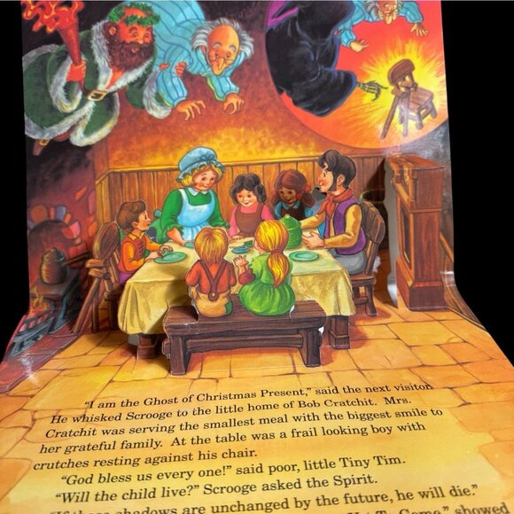 Lot of 2 Children's Christmas pot-up Books The Magic Christmas Tree - Picture 7 of 12